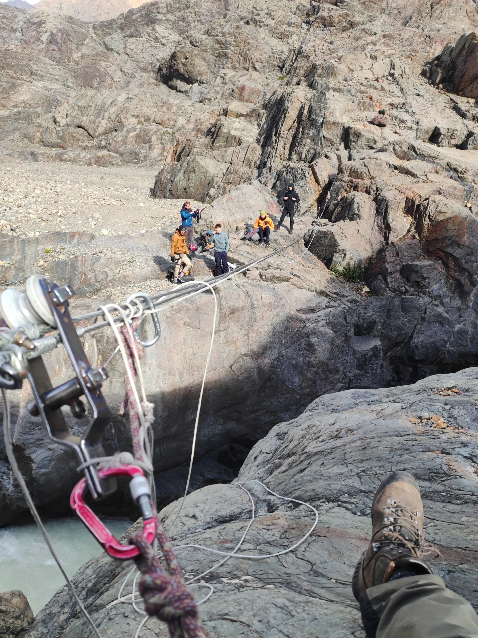 Zip line circuit Huemul 
